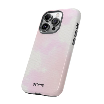 osbina | Pink Cotton Cloud Phone Case | Modern Muse Collection