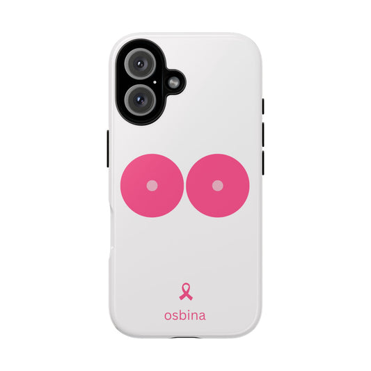 osbina | Limited Edition The Check Your Tatas Case in Light Pink + Soft Pink + Hot Pink | The Pink October Collection | Inspired By