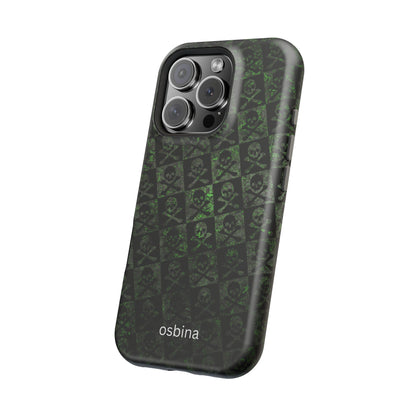 osbina | MagSafe compatible for iPhone | Skull & Crossbones Phone Case | Season Collective Collection