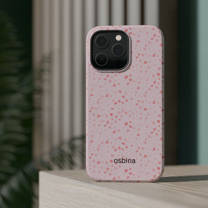 osbina | MagSafe compatible for iPhone | Pure Affection Sweethearts  Phone Case | Modern Muse Collection