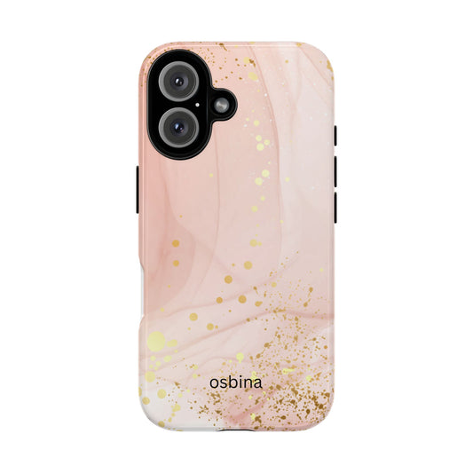 osbina | Pink Chic Stardust Cloud Phone Case | Modern Muse Collection