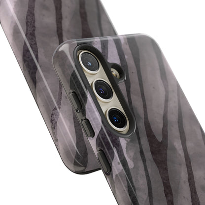 osbina | Stripes on Point — The Muted Gray + Black Tiger Case | The Season Collective
