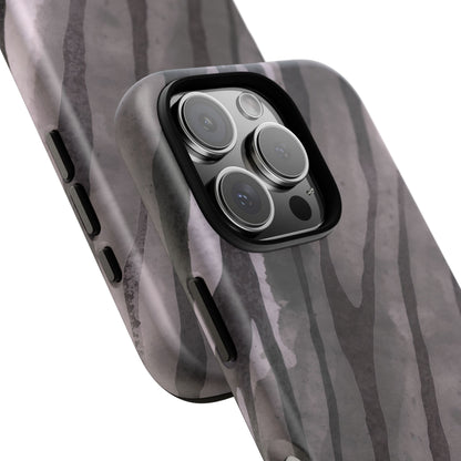 osbina | Stripes on Point — The Muted Gray + Black Tiger Case | The Season Collective