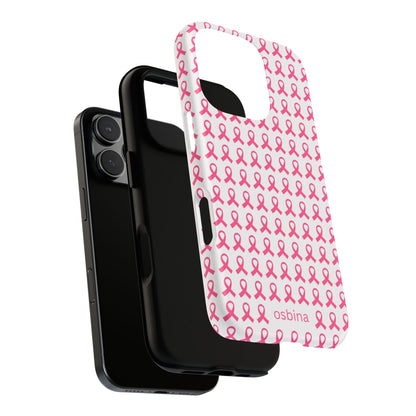 osbina | Limited Edition The Side by Side Pink Ribbon Case in Light Pink + Soft Pink + Hot Pink | The Pink October Collection | Inspired By