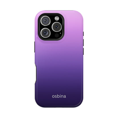 osbina | MagSafe compatible for iPhone | The Violet Haze Phone Case | Color Edit Collection