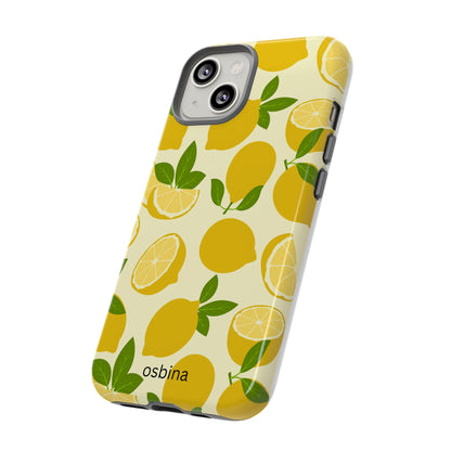 osbina | Limoncello Lemon Phone Case | Modern Muse Collection