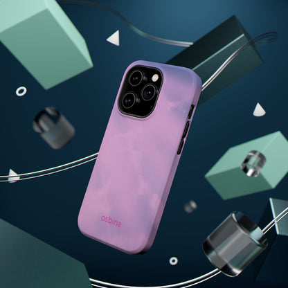 osbina | MagSafe compatible for iPhone | The Rosy Skies Case | YAYOU Collection Supporting Shine Like Sable