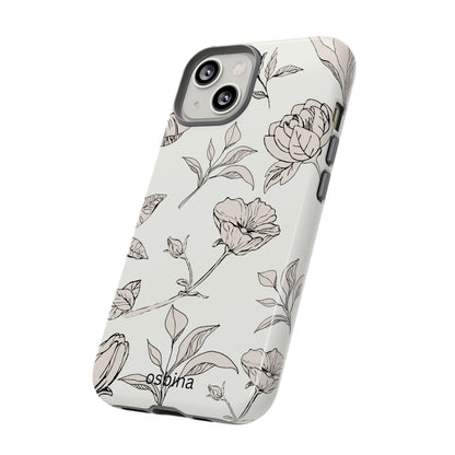 osbina | Silhouette Bloom Phone Case | Modern Muse Collection