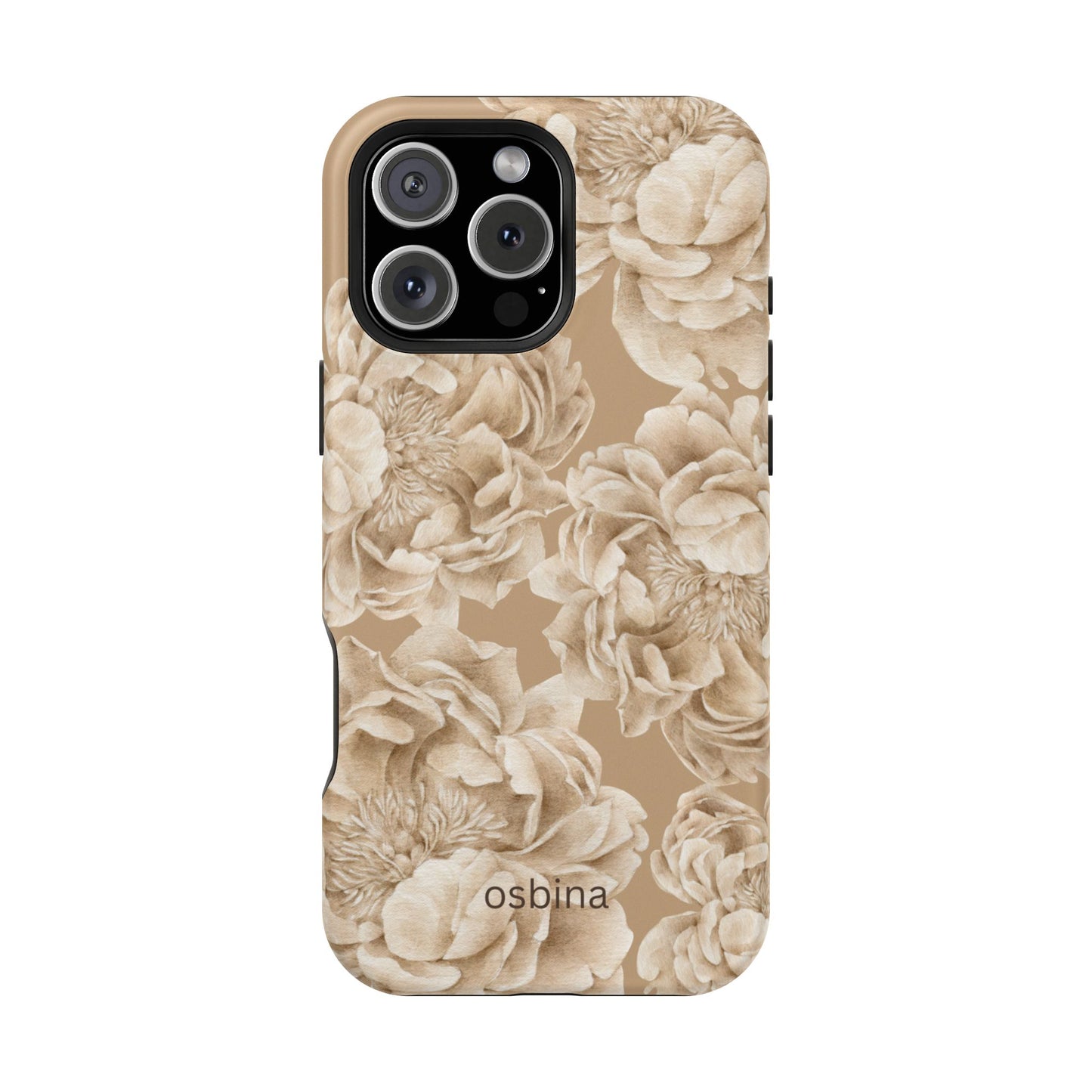 osbina | Peony Latte Designer Case