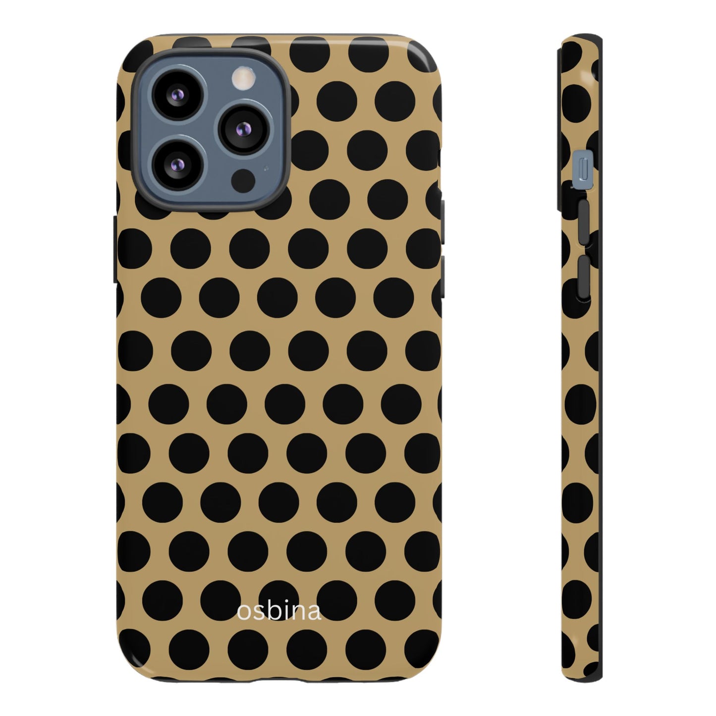 osbina | Camel Noir Dots, Designer Case