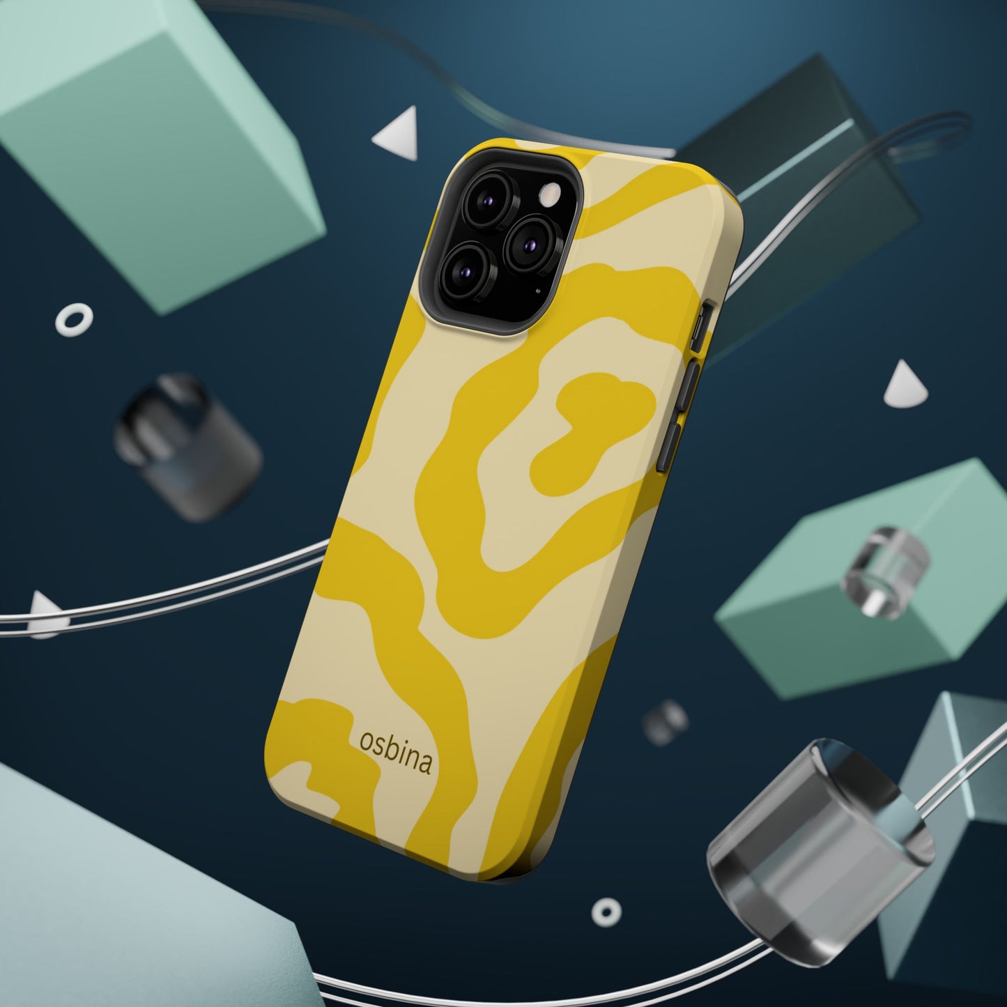 osbina | MagSafe compatible for iPhone | The Mustard Muse Phone Case | Color Edit Collection