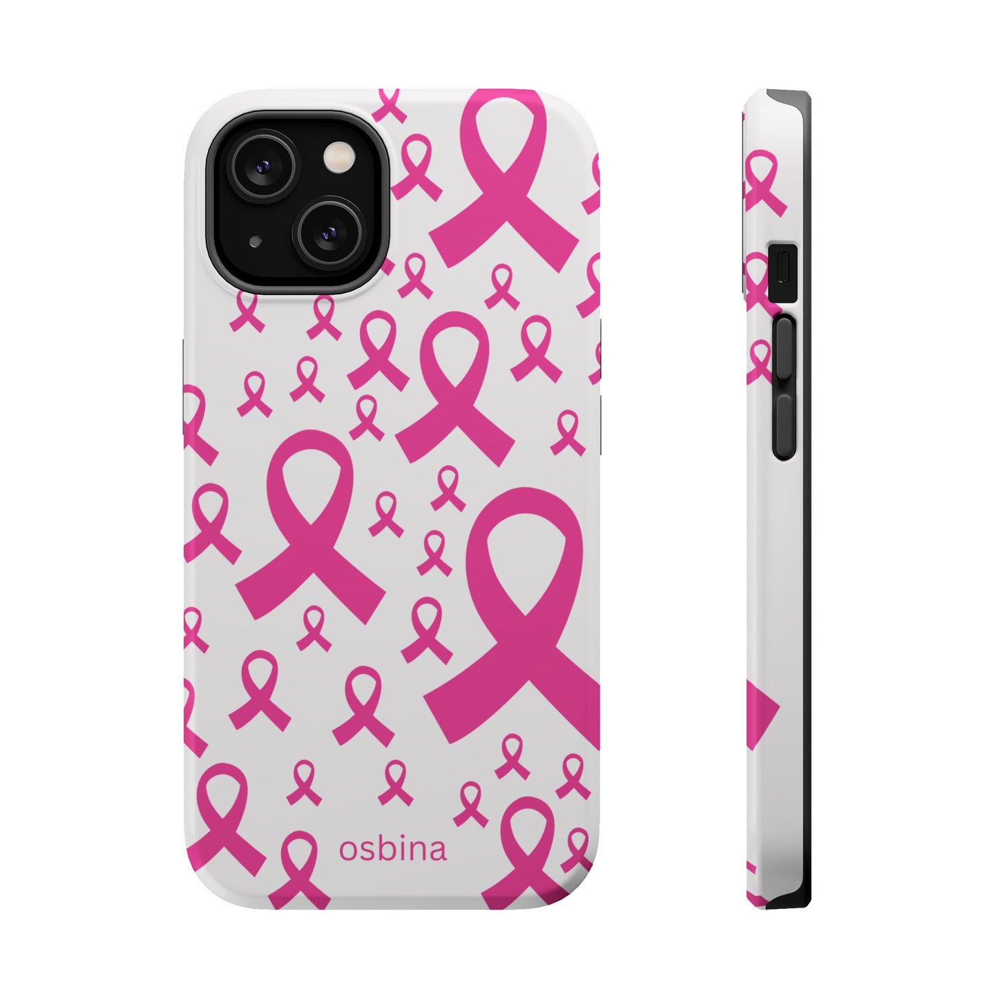 YAYOU MagSafe for iPhone | Strength in Ribbons Designer Case | osbina
