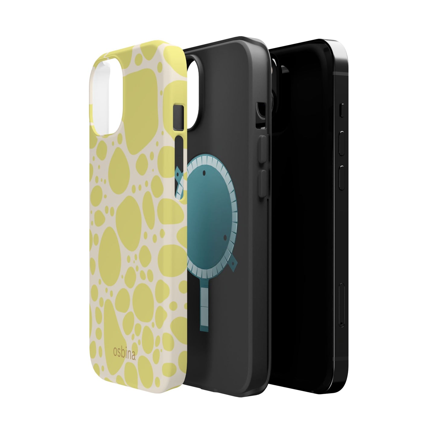 osbina | MagSafe compatible for iPhone | The Chartreuse Mirage Phone Case | Color Edit Collection