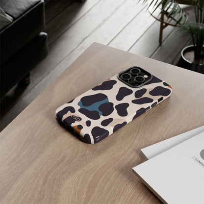 osbina | Leopard Luxe Color Pop Leopard Print Phone Case | Modern Muse Collection