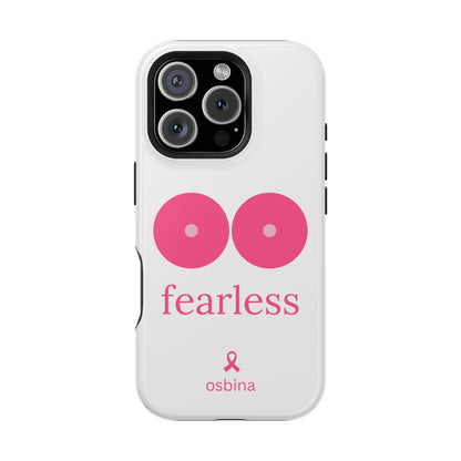 osbina |  MagSafe compatible for iPhone | Limited Edition The Fearless Tatas Case in Light Pink + Soft Pink + Hot Pink | The Pink October Collection | Inspired By