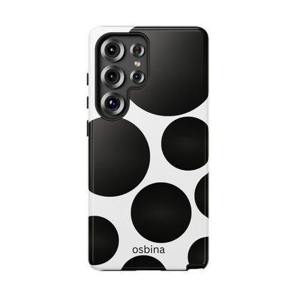 osbina | The Noir Bubbles Phone Case | Modern Muse Collection