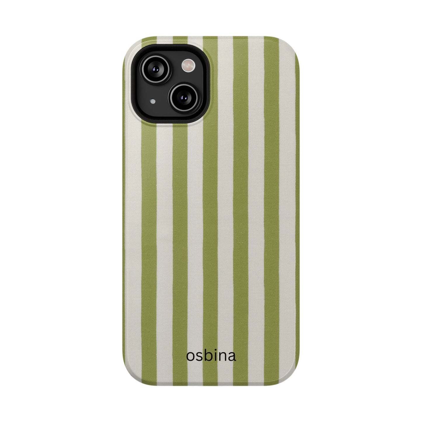 osbina | Verde Stripe, Designer Case
