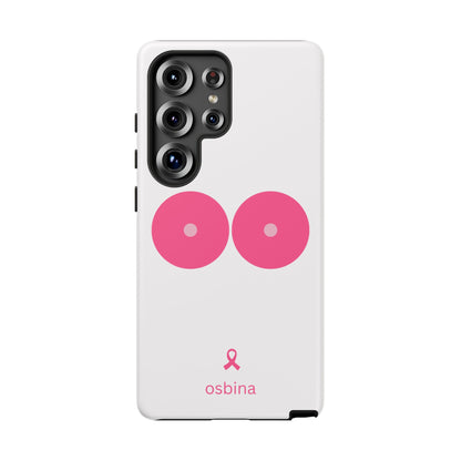 osbina | Limited Edition The Check Your Tatas Case in Light Pink + Soft Pink + Hot Pink | The Pink October Collection | Inspired By