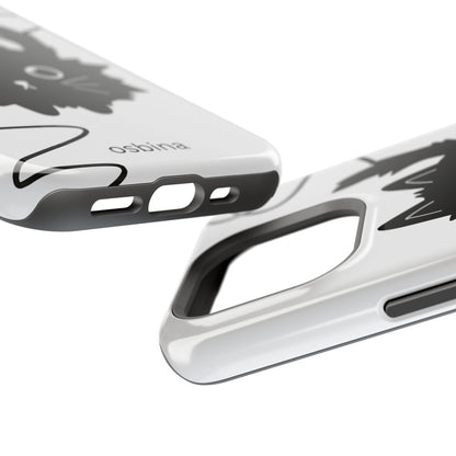 osbina | MagSafe compatible for iPhone | Midnight Couture Cat Phone Case | Season Collective Collection