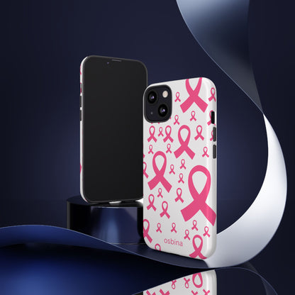 osbina | Limited Edition Strength in Ribbons Case in Light Pink + Soft Pink + Hot Pink | The Pink October Collection | Inspired By