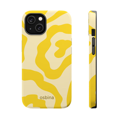 osbina | MagSafe compatible for iPhone | The Mustard Muse Phone Case | Color Edit Collection