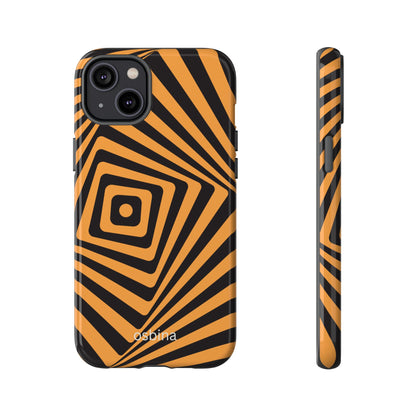 osbina | Step Into the Zone — The Orange + Black Spiral Case | The Season Collective