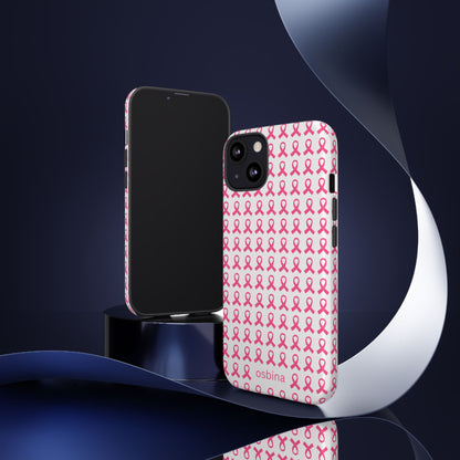 osbina | Limited Edition The Side by Side Pink Ribbon Case in Light Pink + Soft Pink + Hot Pink | The Pink October Collection | Inspired By