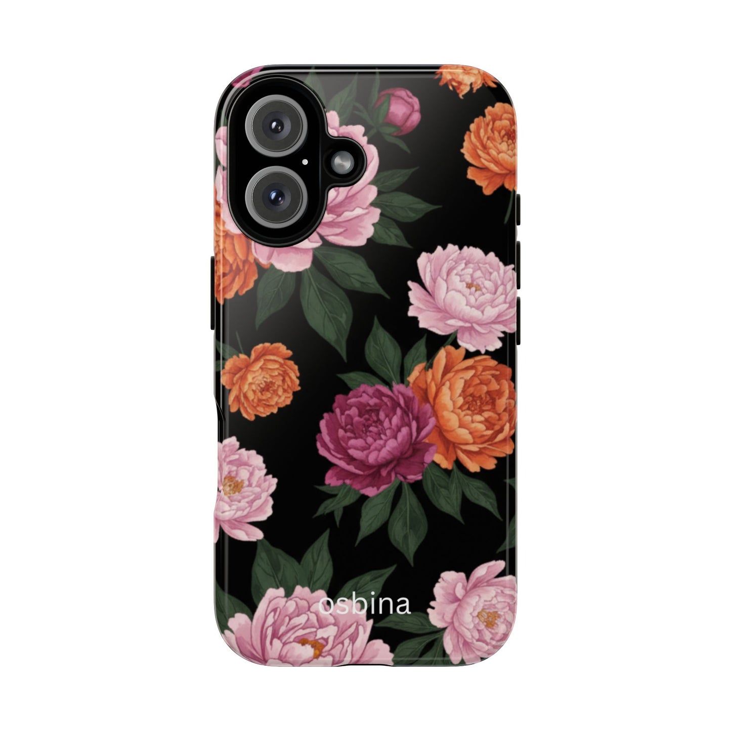 osbina | Peony Noir, Designer Case | The Aspen Collection