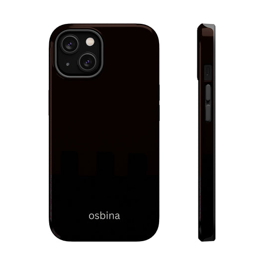 osbina | MagSafe compatible for iPhone | The Onyx Phone Case | Modern Man Collection