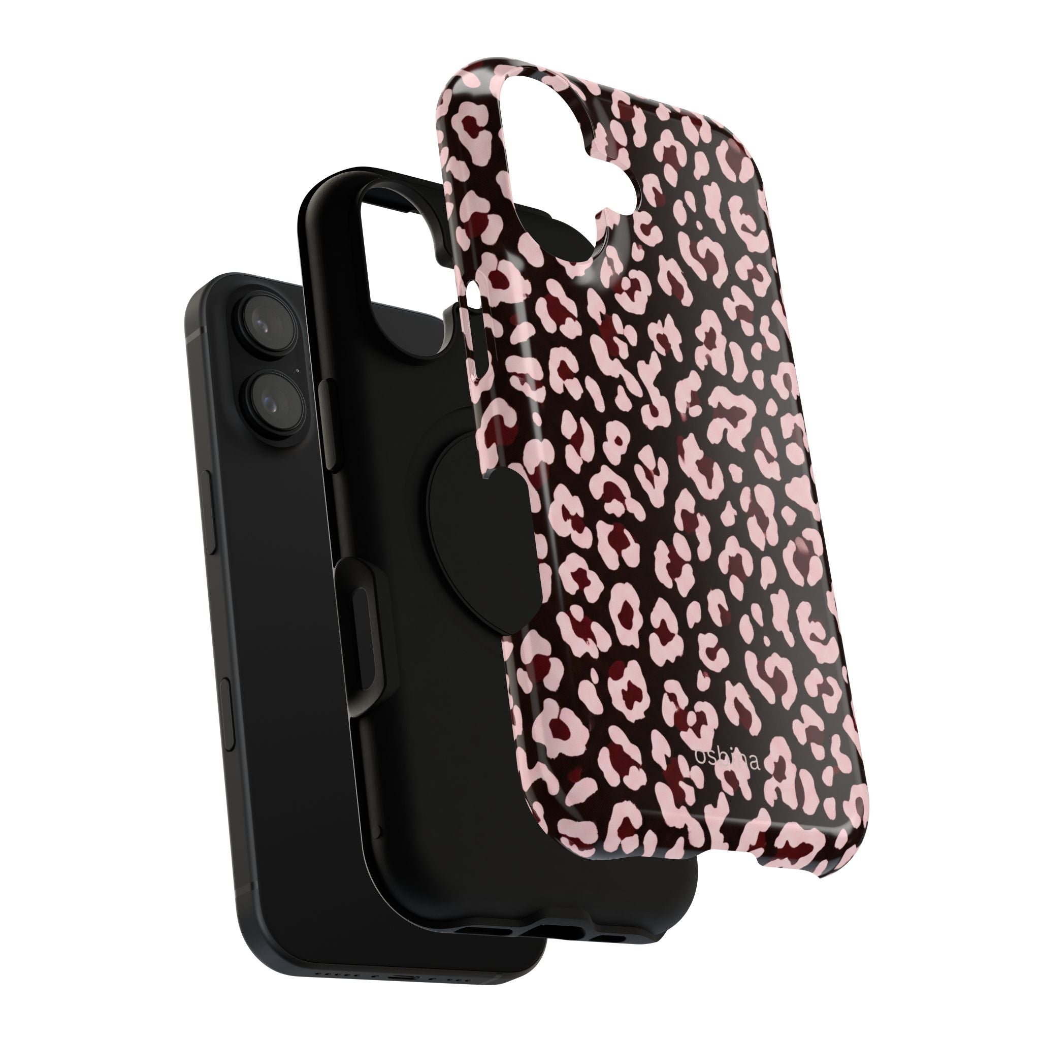 osbina | Chocolate Pink Leopard Designer Case