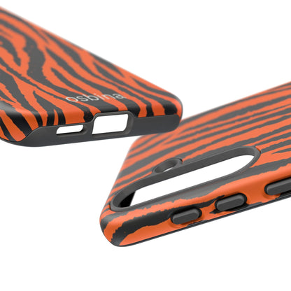 osbina | Tiger, But Make It Chic — The Bengal Stripe Case in Orange + Black | The Season Collective