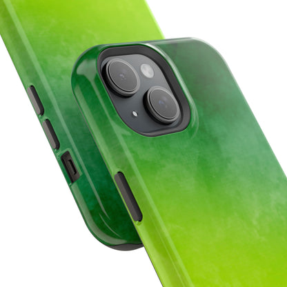 osbina | MagSafe compatible for iPhone | The Verde Glow Phone Case | Color Edit Collection
