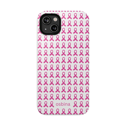 YAYOU Side by Side Pink Ribbon Designer Case | osbina