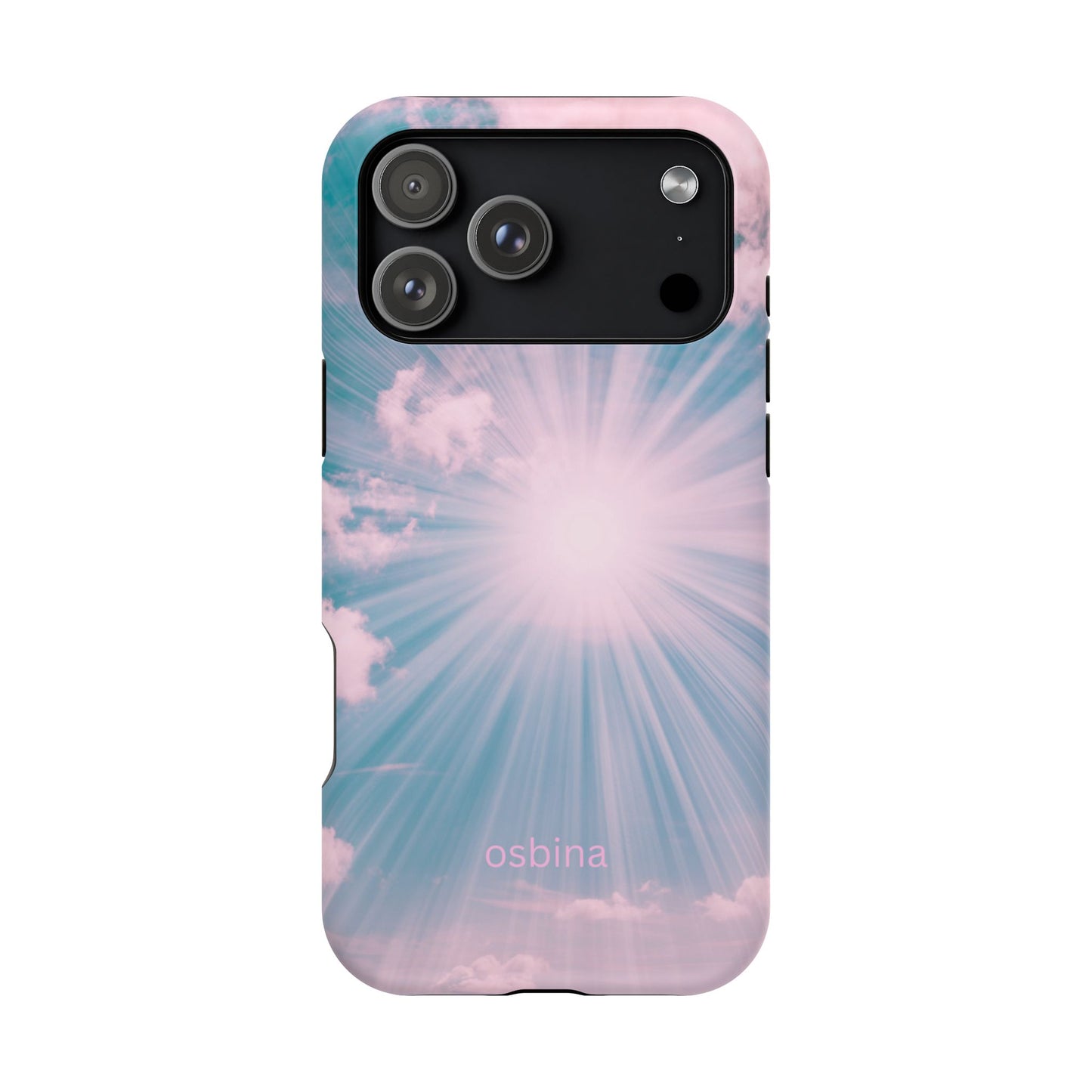 osbina | MagSafe compatible for iPhone | The Sunburst Skies Case | YAYOU Collection Supporting Shine Like Sable
