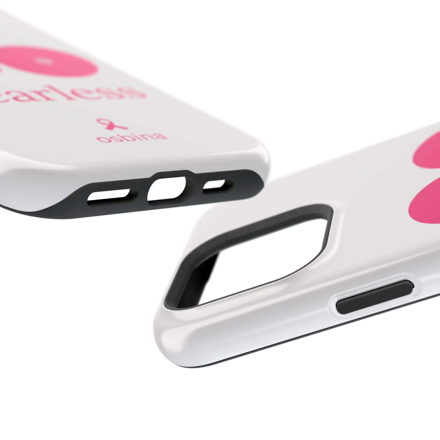 osbina |  MagSafe compatible for iPhone | Limited Edition The Fearless Tatas Case in Light Pink + Soft Pink + Hot Pink | The Pink October Collection | Inspired By