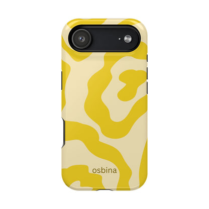 osbina | MagSafe compatible for iPhone | The Mustard Muse Phone Case | Color Edit Collection
