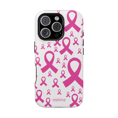YAYOU MagSafe for iPhone | Strength in Ribbons Designer Case | osbina