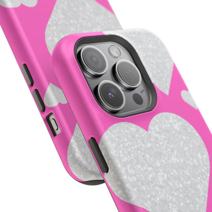 osbina | MagSafe compatible for iPhone | The Shimmering Love Case | YAYOU Collection Supporting Shine Like Sable