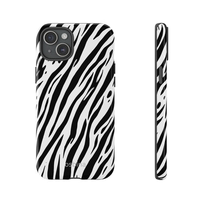 osbina | The Bengal Bold Stripe Case in White + Black | The Season Collective