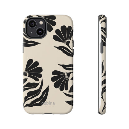 osbina | Obsidian Bloom Flower Phone Case | Modern Muse Collection