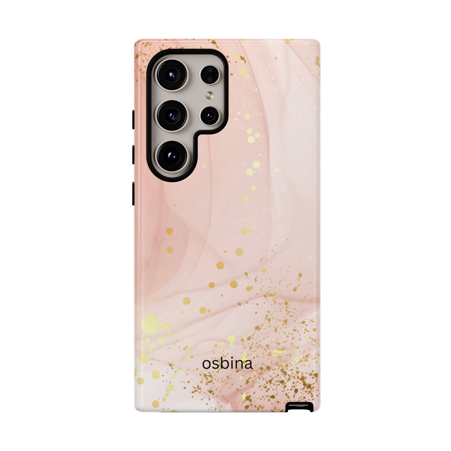 osbina | Pink Chic Stardust Cloud Phone Case | Modern Muse Collection