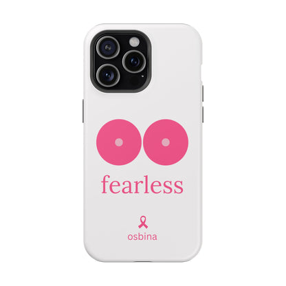 osbina |  MagSafe compatible for iPhone | Limited Edition The Fearless Tatas Case in Light Pink + Soft Pink + Hot Pink | The Pink October Collection | Inspired By