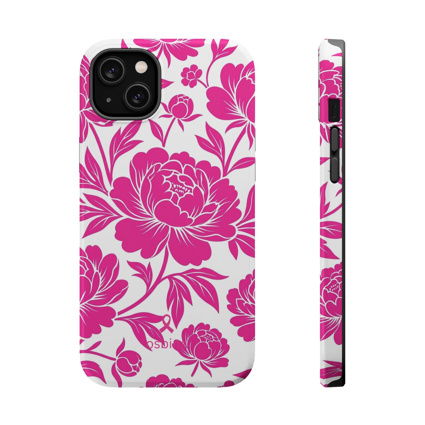 YAYOU MagSafe for iPhone | Peonies in Pink Designer Case | osbina