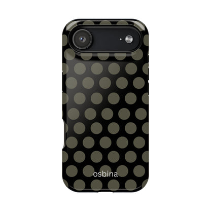 osbina | MagSafe compatible for iPhone | Onyx Chic Phone Case | Modern Muse Collection