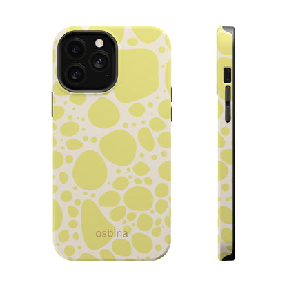 osbina | MagSafe compatible for iPhone | The Chartreuse Mirage Phone Case | Color Edit Collection