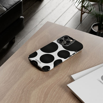 osbina | The Noir Bubbles Phone Case | Modern Muse Collection