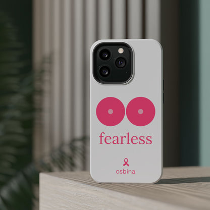 osbina |  MagSafe compatible for iPhone | Limited Edition The Fearless Tatas Case in Light Pink + Soft Pink + Hot Pink | The Pink October Collection | Inspired By