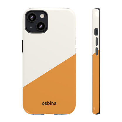 osbina | Divide & Conquer — The Orange + White Split Diagonal Case | The Season Collective