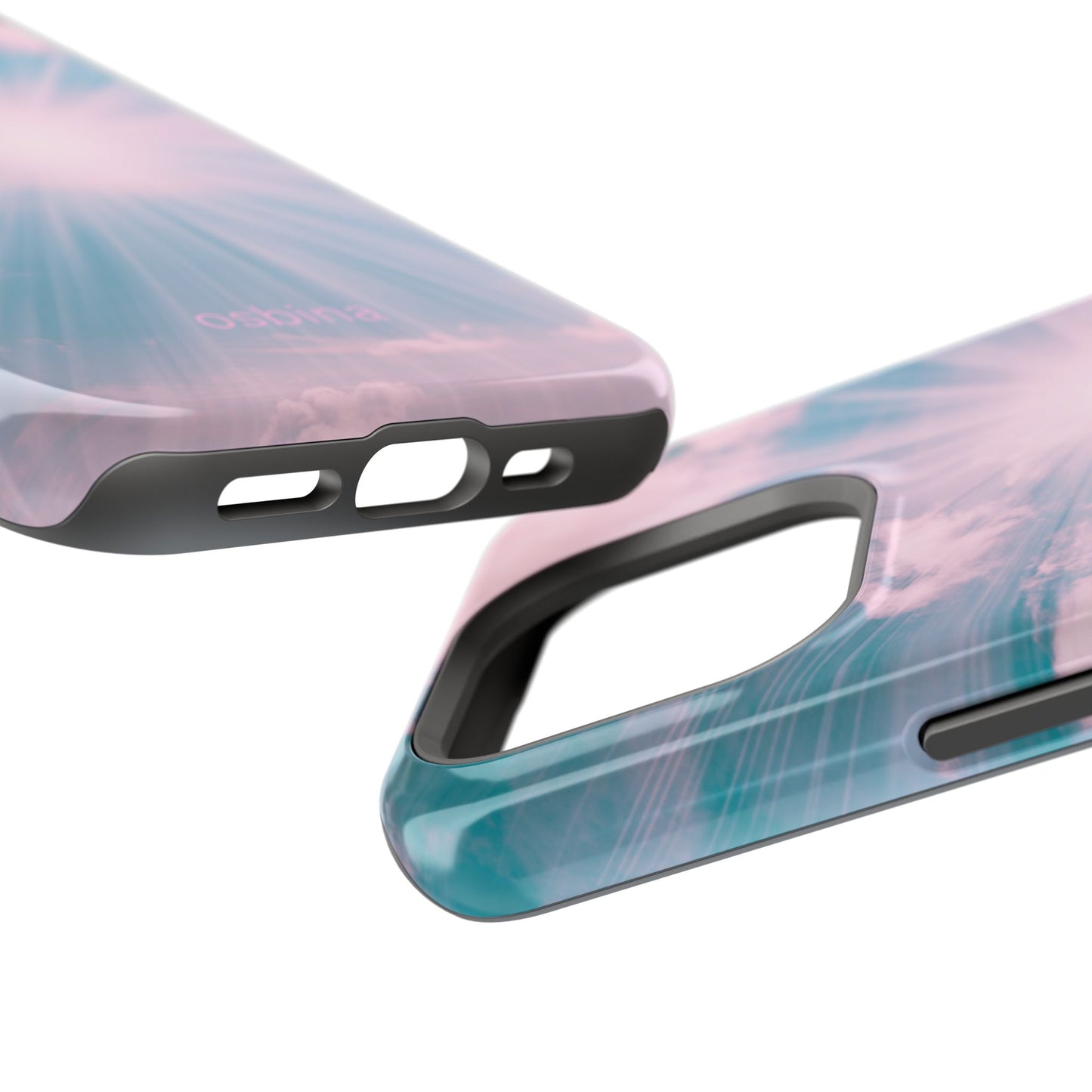 osbina | MagSafe compatible for iPhone | The Sunburst Skies Case | YAYOU Collection Supporting Shine Like Sable
