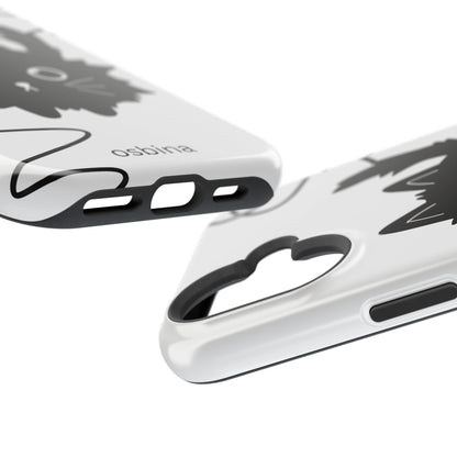 osbina | MagSafe compatible for iPhone | Midnight Couture Cat Phone Case | Season Collective Collection
